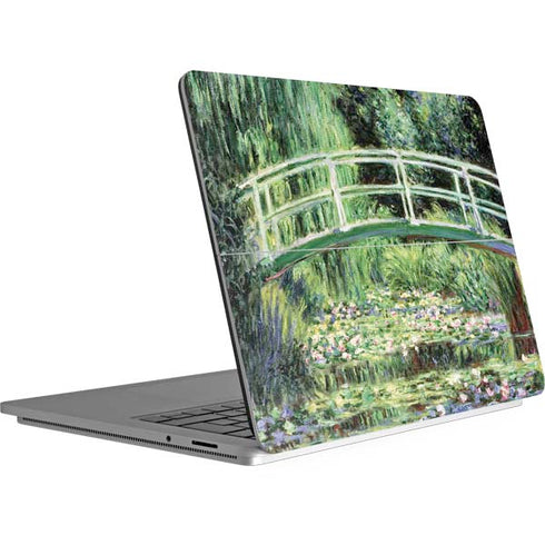 Claude Monet White Waterlilies, 1899 Surface Laptop Studio Skin